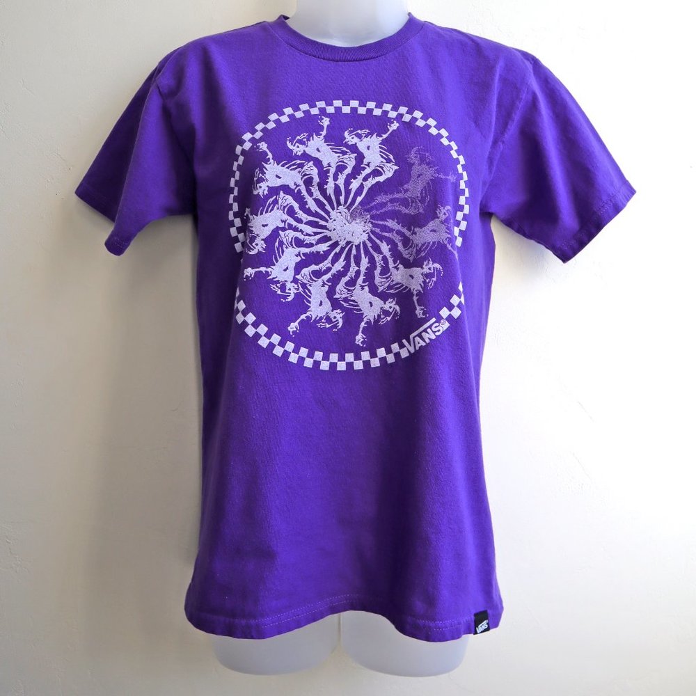 VANS Purple T-shirt, Small Size